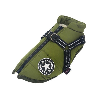 Waterproof Dog Harness Jacket